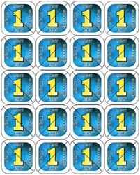 Breekmunt CombiCraft 200 stuks blauw