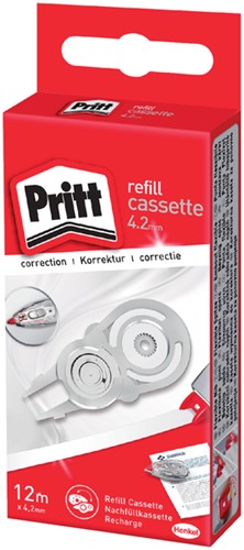 Correctierollervulling Pritt navul cassette Flex 4.2mmx12m-2