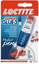 Secondelijm Loctite Perfect Pen 3 gram op blister