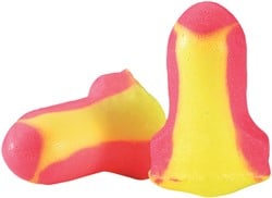 Oordoppen Howard Leight Laser geel/roze 400 stuks