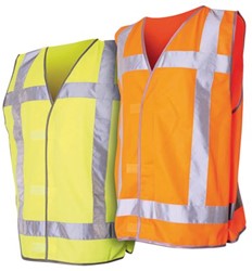 Veiligheidsvest QW3 fluor oranje