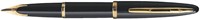 Vulpen Waterman Carene Sea black lacquer GT medium