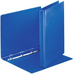 Presentatieringband Esselte A4 4-rings D-mech 20mm blauw