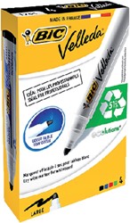 Viltstift Bic 1704 whiteboard rond assorti 1.4mm set à 4st