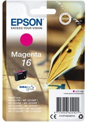 Inktcartridge Epson 16 T1623 rood