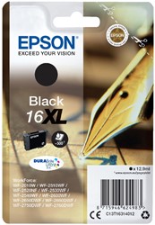 Inktcartridge Epson  16XL T1631 zwart HC