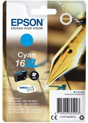 Inktcartridge Epson  16XL T1632 blauw HC