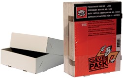 Paraatdoos CleverPack A5 218x155x55mm voor 500vel wit 10st