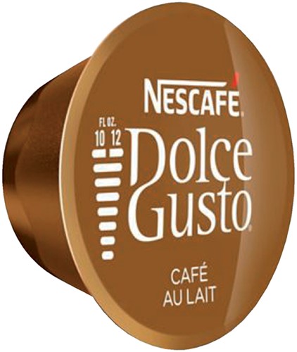 Koffiecups Dolce Gusto Cafe au Lait 16 stuks-1