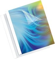Thermische omslag Fellowes A4 4mm wit 100 stuks-3