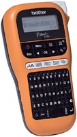 Labelprinter Brother P-touch TZe PT-E110 draagbaar qwerty 12mm oranje-2