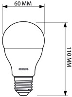 Ledlamp Philips CorePro LEDbulb E27 13,5W=100W 1520 Lumen-3