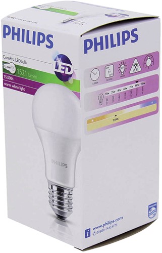 Ledlamp Philips CorePro LEDbulb E27 13,5W=100W 1520 Lumen-1