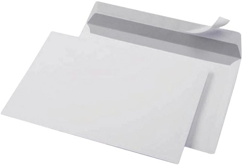 Envelop Quantore bank C6 114x162mm zelfklevend wit 25stuks-2