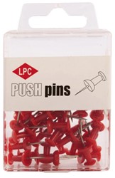 Push pins LPC 40stuks rood