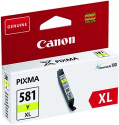 Inkcartridge Canon CLI-581XL geel HC