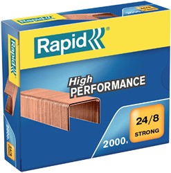 Nieten Rapid 24/8 verkoperd strong 2000 stuks