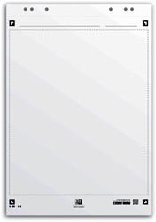 Flipoverpapier Oxford smart 65x98cm blanco 90gram 20 vel