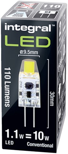 Ledlamp Integral GU4 4000K koel wit 101W 110lumen