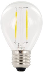 Ledlamp Integral E27 2W 2700K warm licht 250lumen