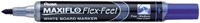 Viltstift Pentel MWL5SBF Maxiflo whiteboard blauw 1-5mm