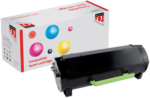 Tonercartridge Quantore alternatief tbv Lexmark 50F0XA0 zwart