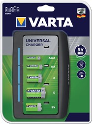 Batterij oplader Varta Universeel exclusief batterijen