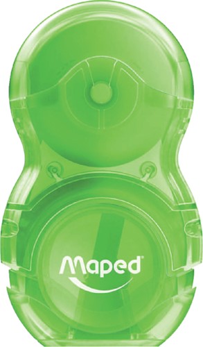 Puntenslijper Maped Loopy 1gaats met gum display á 24 stuks assorti-2