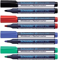 Viltstift Schneider Maxx 290 whiteboard rond 2-3mm zwart-2