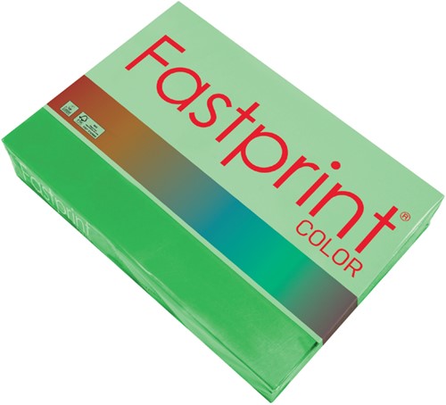 Kopieerpapier Fastprint A4 160gr grasgroen 250vel