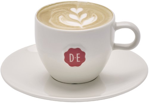 Kopje Douwe Egberts cappuccino 180ml wit-2
