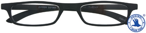 Leesbril I Need You +1.50 dpt Zipper zwart-2