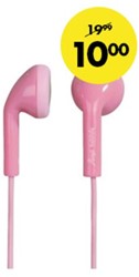 Headset Hama Happy Plugs Earbud roze