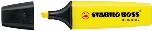 Markeerstift STABILO BOSS Original 70/24 geel blister à 4 stuks-2