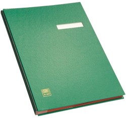 Vloeiboek Elba 20 vakken groen