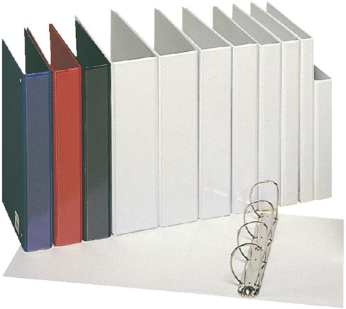 Presentatieringband Esselte Essentials panorama A4 4-rings D-mechaniek 30mm zwart-2