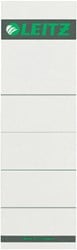 Rugetiket Leitz breed 57x191mm karton grijs 10 stuks