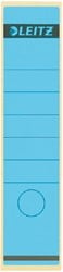 Rugetiket Leitz breed/lang 62x285mm zelfklevend blauw 10 stuks