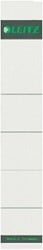 Rug-insteekkaart Leitz smal 32x191mm grijs 10 stuks