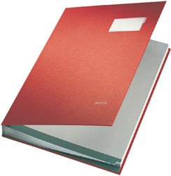 Vloeiboek Leitz 5700 rood