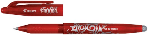 Rollerpen PILOT Frixion BL-FR7 rood  0.35mm