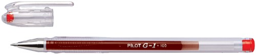 Gelschrijver PILOT G-1 medium rood