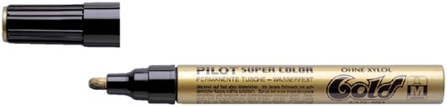 Viltstift PILOT Super Color lakmarker medium goud