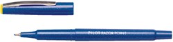 Fineliner PILOT Razor Point fijn blauw