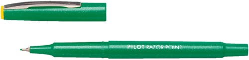 Fineliner PILOT Razor Point fijn groen
