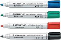Viltstift Staedtler Lumocolor 351 whiteboard rond blauw 2mm-2