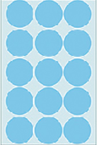 Etiket HERMA 2273 rond 32mm blauw 480stuks-3