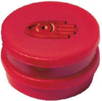 Magneet Legamaster 20mm 250gr rood 10 stuks