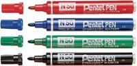 Viltstift Pentel N50 rond 1.5-3mm blauw-2