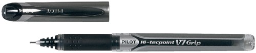 Rollerpen PILOT Hi-Tecpoint Grip V7 medium zwart